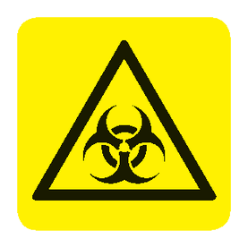 Pericolo rischio biologico